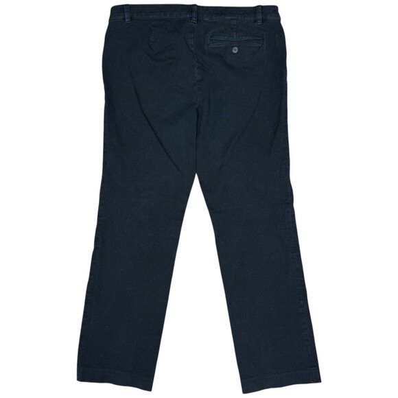 EUC Women's RALPH LAUREN Adelle Straight Leg‎ Ankle Pants Black | Size 10 - Picture 3 of 6